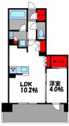ザ・パークハウス大濠翠景の間取り画像