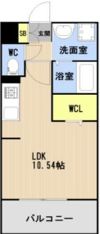 （仮称）LIBTH筑紫駅前の間取り画像