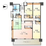 サンジュール・ステーション貝塚の間取り画像