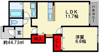 リバーホークの間取り画像