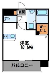 LIBTH姪浜の間取り画像