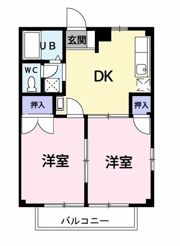 SELINE弐番館の間取り画像