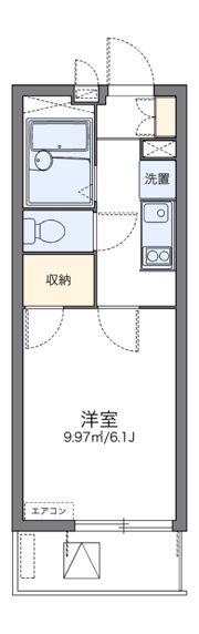 レオパレスコーリンの間取り画像