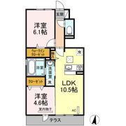 花みずきの間取り画像
