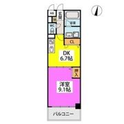 第5高島コーポの間取り画像