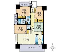 アーバンパレス藤崎駅前の間取り画像
