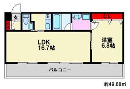 Link・Fの間取り画像
