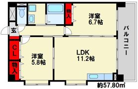プレジデント大野城の間取り画像