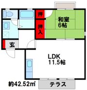 エミネンス連歌屋の間取り画像
