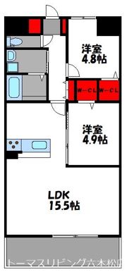 VALENTIA友泉亭の間取り画像