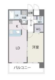 レジデンス20の間取り画像