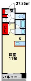 J・WAVE都府楼の間取り画像