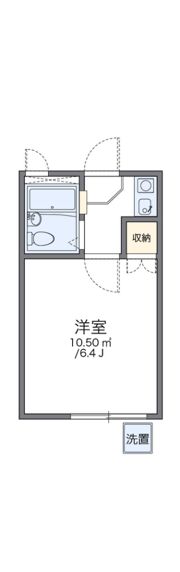 レオパレス井尻パートIIの間取り画像