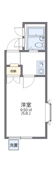 レオパレス井尻パートIIの間取り画像