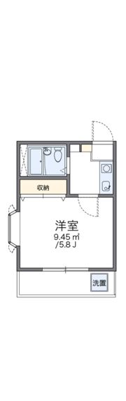 レオパレス井尻パートIIの間取り画像
