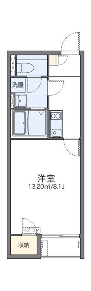 レオネクスト九都の間取り画像