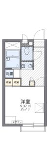 レオパレス福岡大学前Bの間取り画像