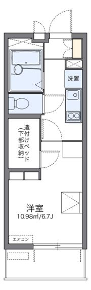 レオパレス大幸の間取り画像