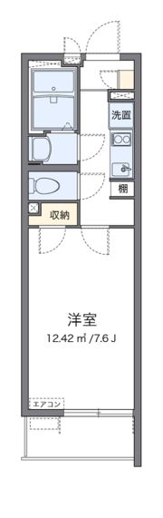 クレイノウィステリアの間取り画像