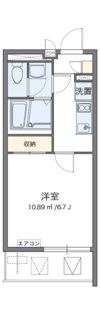 クレイノ比恵町の間取り画像