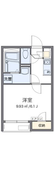 レオネクストメゾンドカレンの間取り画像