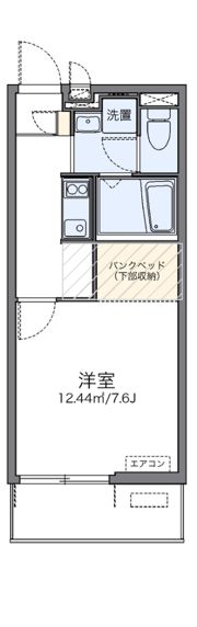 レオネクストジーシンの間取り画像