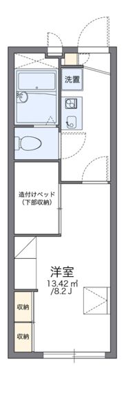 レオパレスN＆Hの間取り画像