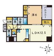S-FORT警固タワーの間取り画像
