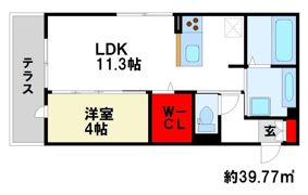 D-room都府楼前の間取り画像