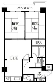 グランピア赤坂の間取り画像
