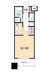 グランパーク天神の間取り画像
