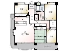 プレヌセゾン葉月の間取り画像