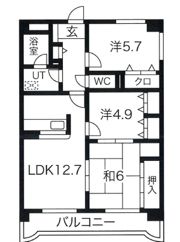 トーソンビルの間取り画像