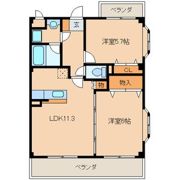 プレジールの間取り画像