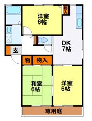 コンフォート吉塚IIの間取り画像