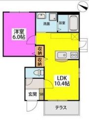 （仮称）タウンハウス紫の間取り画像