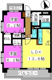 ネオジェラーモの間取り画像