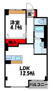 スペランザの間取り画像
