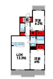 パークコート博多の森の間取り画像