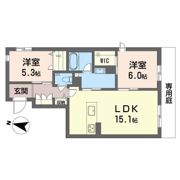 べレオ鳥飼の間取り画像