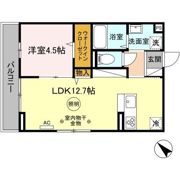カタンニュードーム前の間取り画像