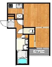 Rivage箱崎東（リヴァージュ）の間取り画像
