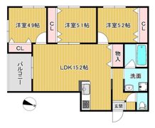 BigLuck城南の間取り画像