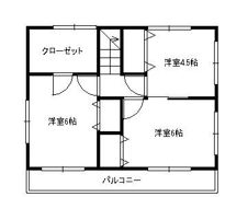 次郎丸3丁目借家の間取り画像