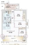 ザ・サンメゾン大濠公園の間取り画像