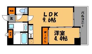 アーバンコート赤坂の間取り画像