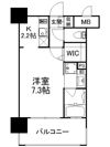エンクレスト薬院NOBLEの間取り画像