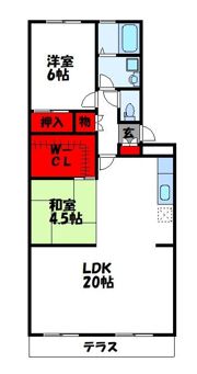 エクセルEFの間取り画像