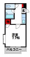ベルメゾン新宮の間取り画像
