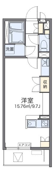 レオネクストラシュレ 博多Iの間取り画像